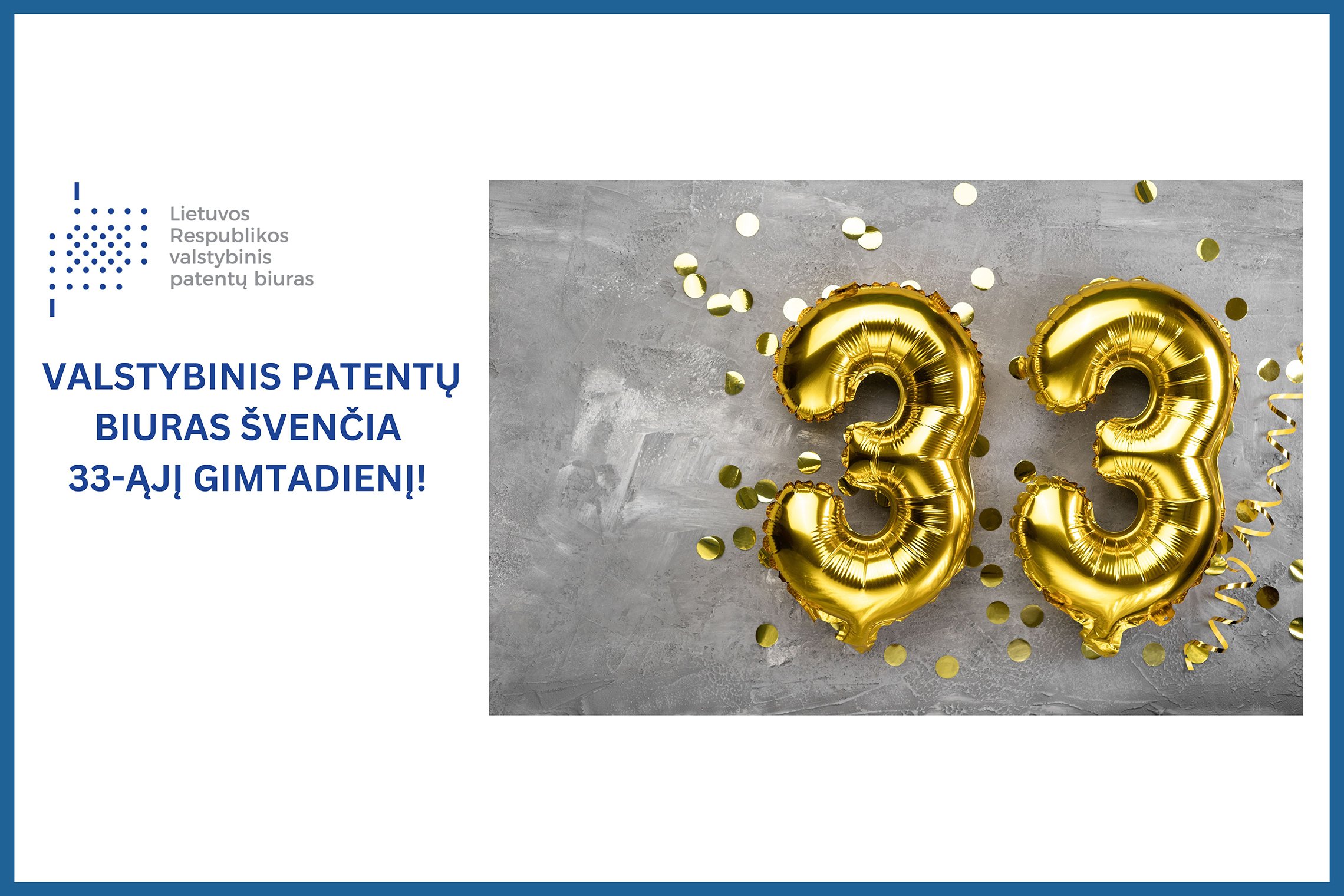 Naujienos apie VPB 33 gimtadienį titulinė iliustracija