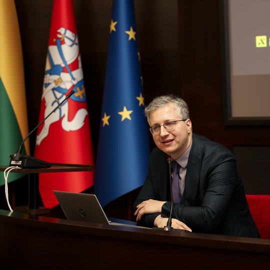 Mokymų akimirka.