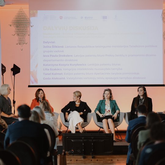 Konferencijos akimirka.