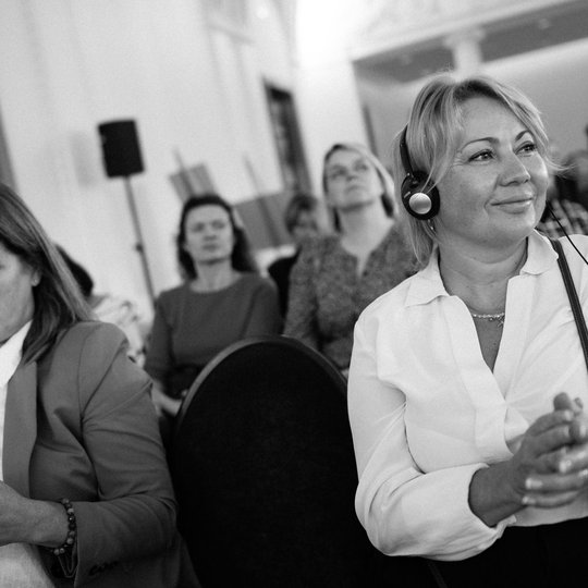 Konferencijos akimirka.