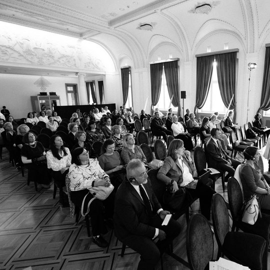 Konferencijos akimirka.