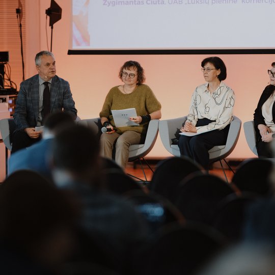 Konferencijos akimirka.