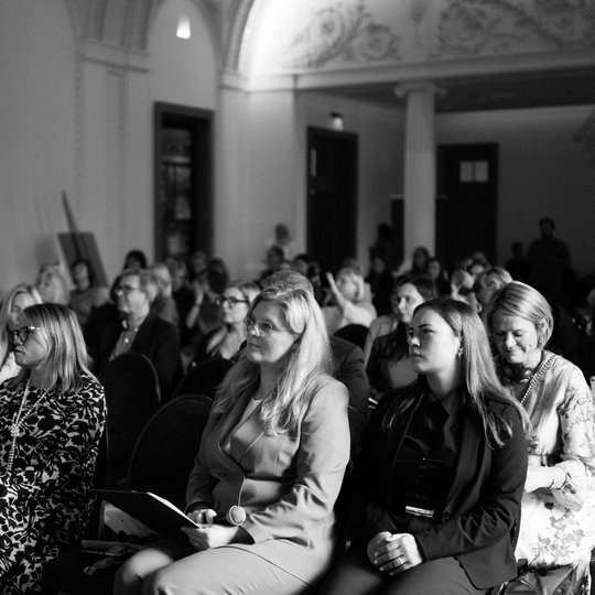 Konferencijos akimirka.