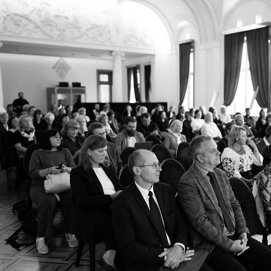 Konferencijos akimirka.