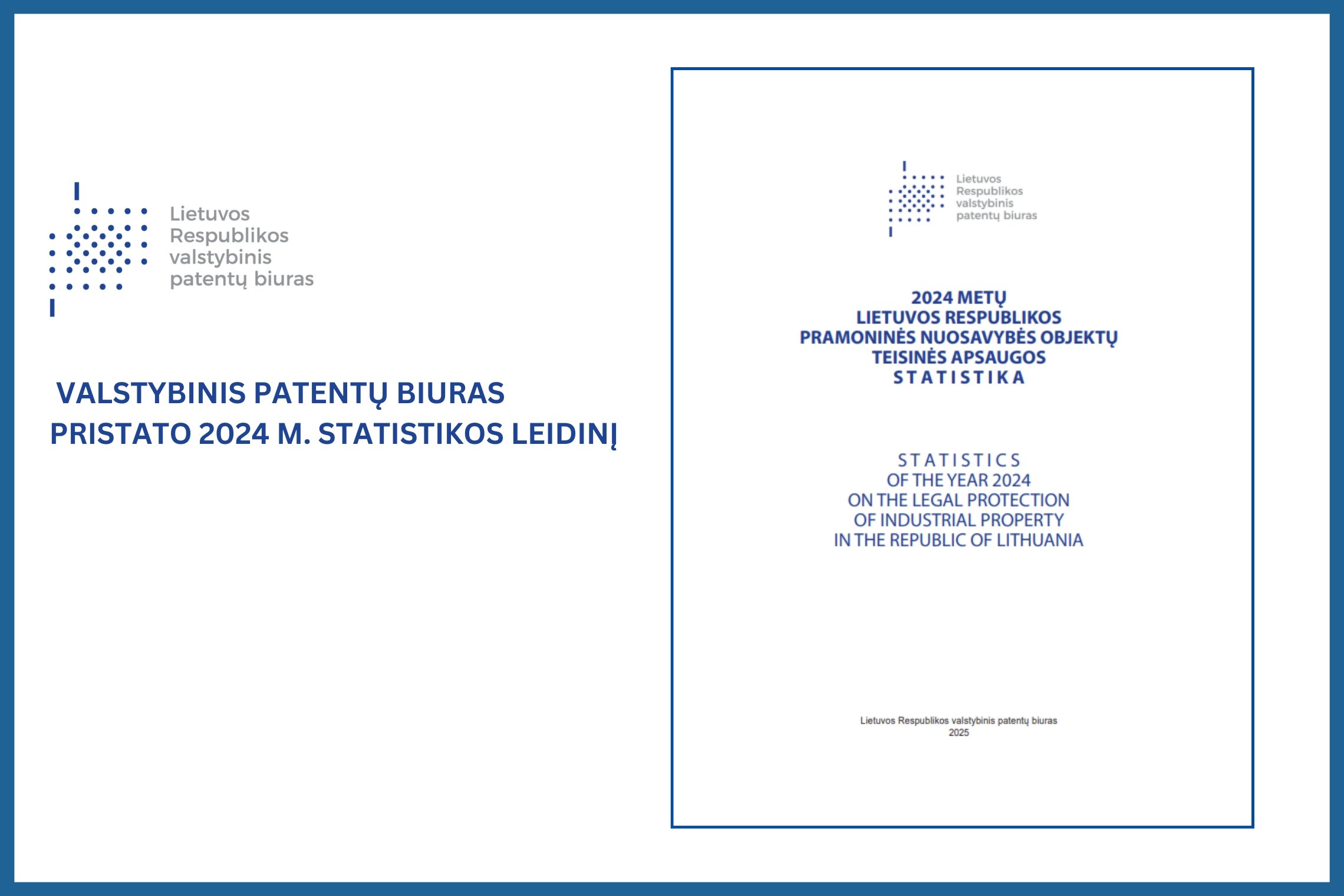 Naujienos apie paskelbtą statistikos leidinį titulinė iliustracija.