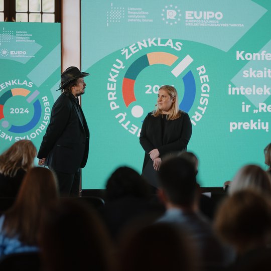 Konferencijos akimirka.