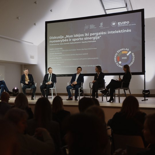 Konferencijos akimirka.