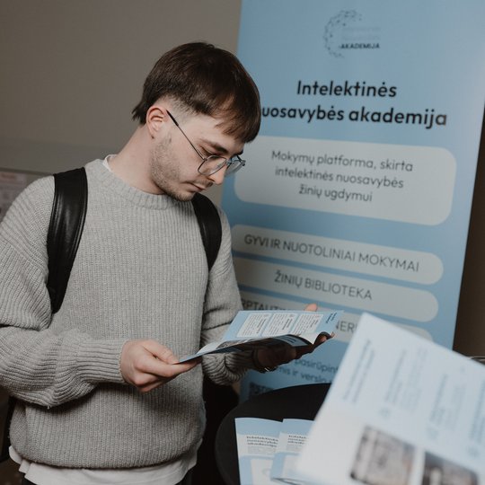Konferencijos akimirka.