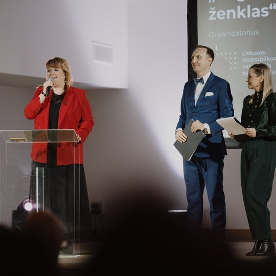 Konferencijos akimirka.