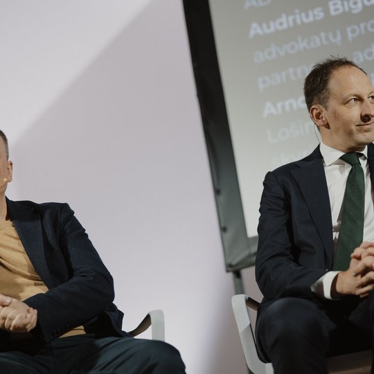 Konferencijos akimirka.