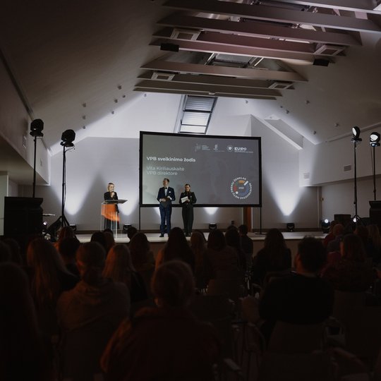 Konferencijos akimirka.